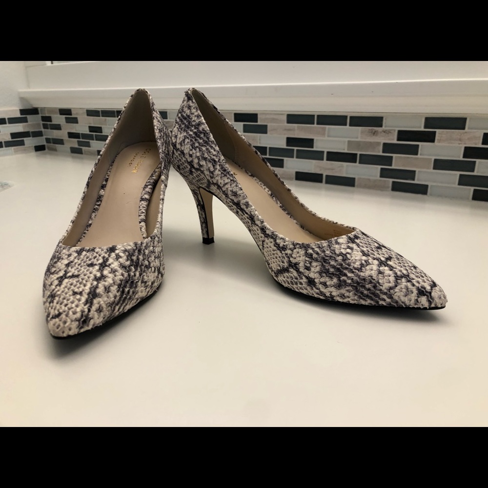 Dressy Cole Haan 3” Heels - animal print